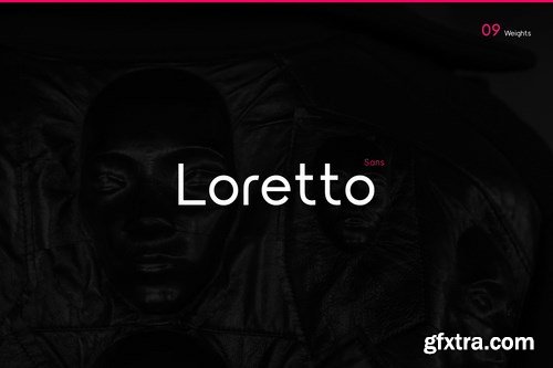 Loretto Sans - Elegant Typeface + Webfonts