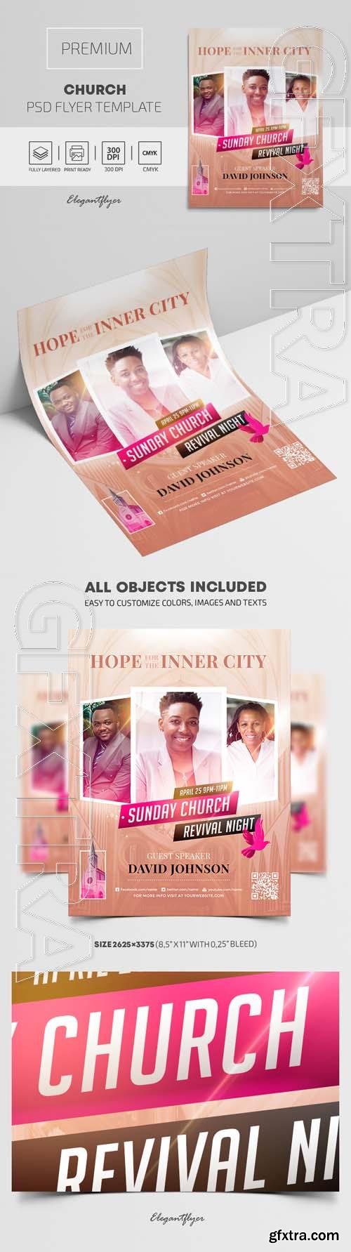 Church PSD Flyer Template