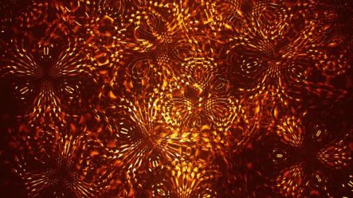 Videohive - Orange Magic Abstract Pattern - 33409887 - 33409887