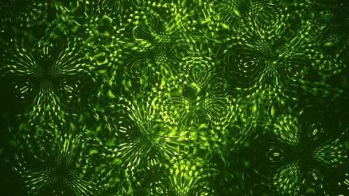 Videohive - Dark Green Magic Abstract Pattern - 33409888 - 33409888