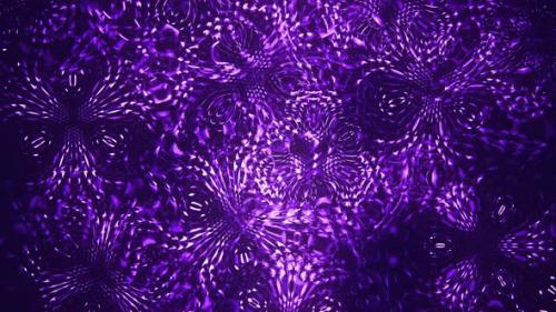 Videohive - Dark Purple Magic Abstract Pattern - 33409890 - 33409890