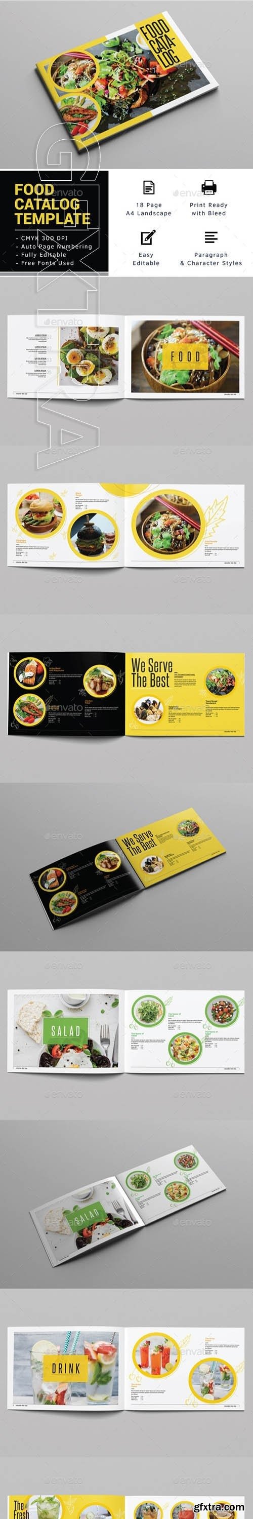 GraphicRiver - Food Catalog Template Landscape 23651284