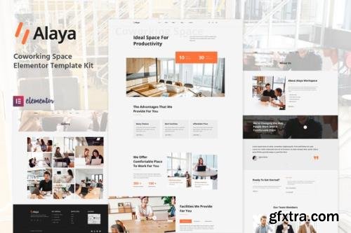 ThemeForest - Alaya v1.0.0 - Coworking Space Elementor Template Kit - 33452058