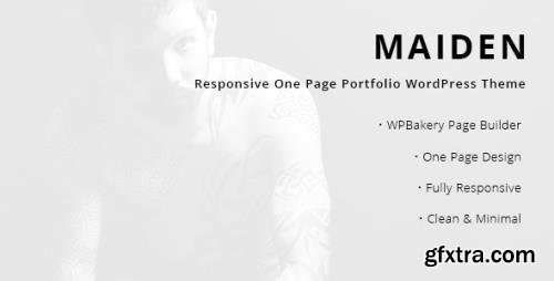 ThemeForest - Maiden v1.8 - Responsive One Page Portfolio WordPress Theme - 20403649