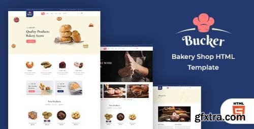 ThemeForest - Bucker v1.0 - Bakery Shop HTML Template - 33361768