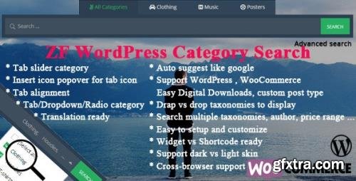 CodeCanyon - ZF WordPress Category Search v2.7 - 9168662