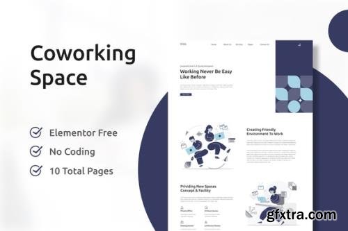 ThemeForest - Vinic v3.2.4 - Coworking Space Elementor Template Kit - 31364308