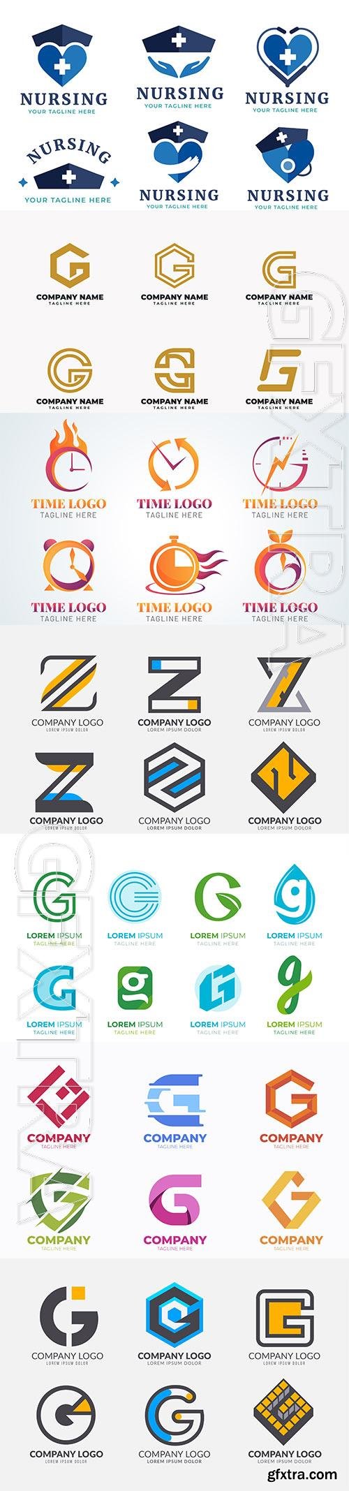 Vector logos and signs