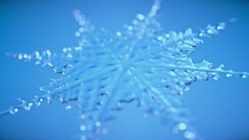 Videohive - Abstract Ice Snowflake - 33428459 - 33428459