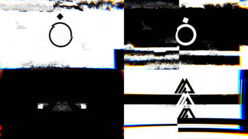 Videohive - Glitch Shapes Logo | For Premiere Pro - 33376739 - 33376739