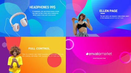 Videohive - Liquid Typography Slideshow And Scenes || Premiere Pro MOGRT - 33409724 - 33409724