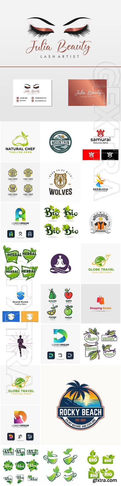 Big set Logo collection vector design vol 9