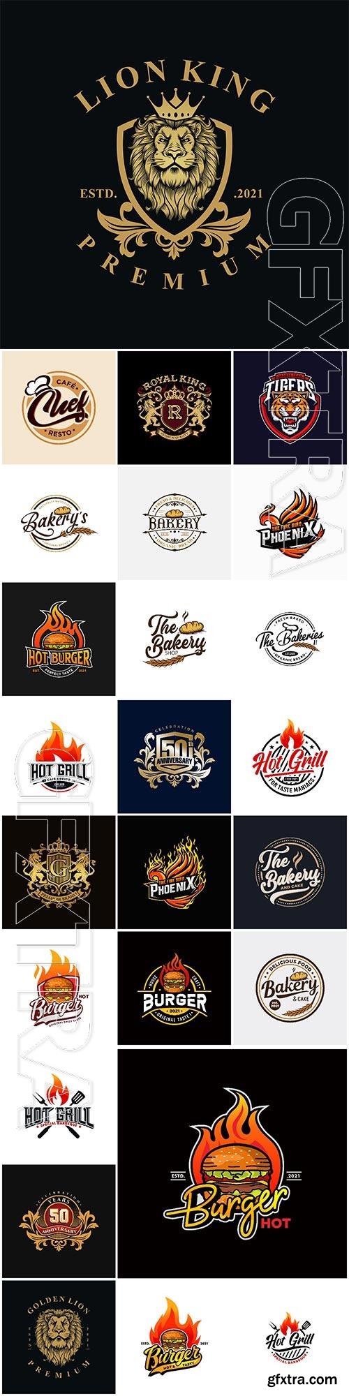 Big set Logo collection vector design vol 8