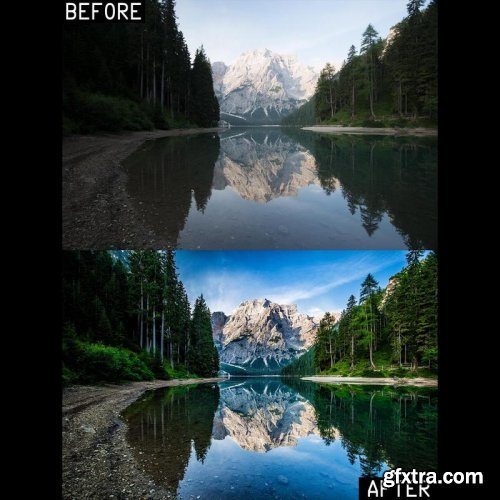 Landscape Photo - Braies Lake - Video Tutorial