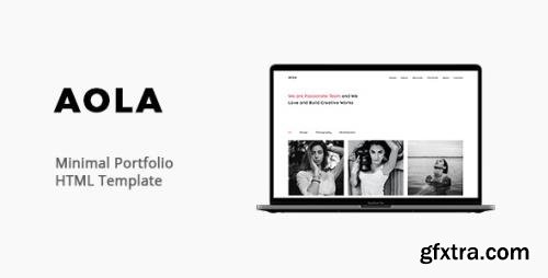 ThemeForest - Aola v1.0 - Minimal Portfolio Template (Update: 12 August 21) - 22700139