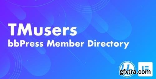 CodeCanyon - TMusers v1.0 - bbPress Forum Member Directory For Elementor - 33463523