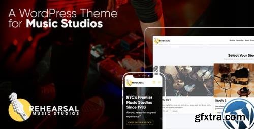 ThemeForest - Rehearsal v1.3 - Music Studio WordPress Theme - 23310687