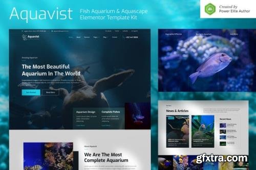 ThemeForest - Aquavist v1.0.0 - Fish Aquarium & Aquascape Elementor Template Kit - 33453205