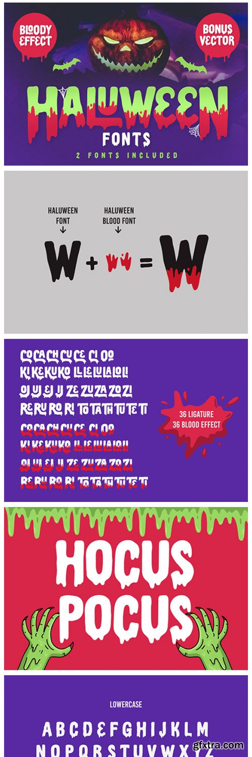 Haluween Font