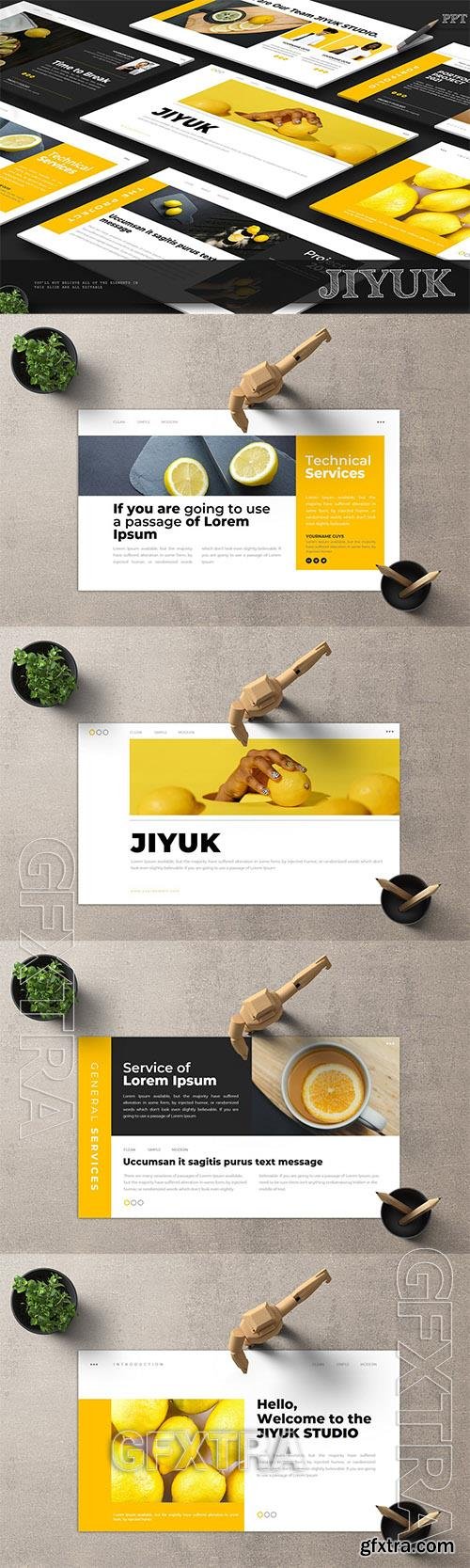 Jiyuk - Powerpoint and Google Slides Template