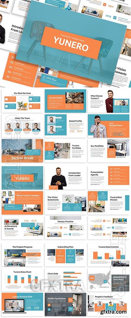 Yunero - Business Template Prensentation 7QVHYXG