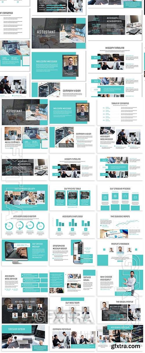 Assistant - Business Template Prensentation Z967XND