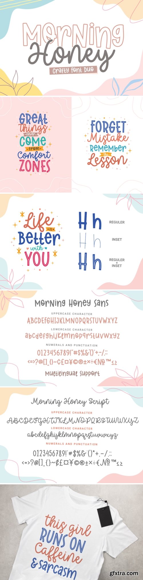 Morning Honey Duo Font