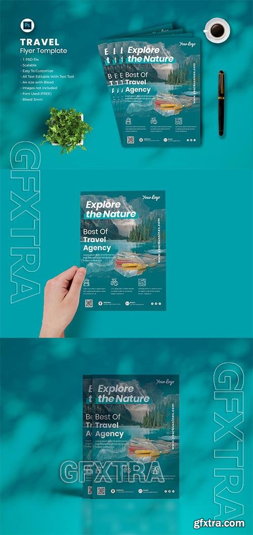 Travel flyer Template vol-03 CDMTG8G