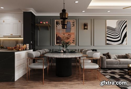 Kitchen – Livingroom 17