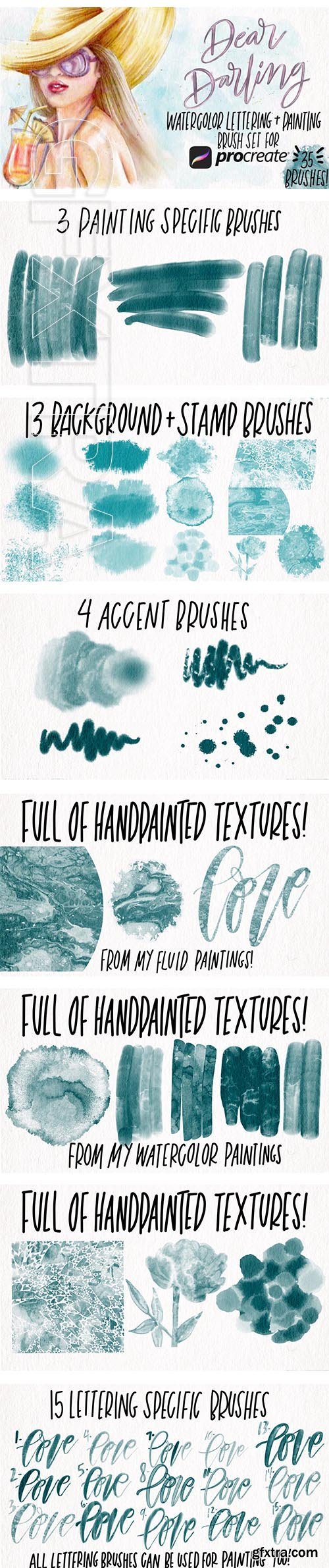 CreativeMarket - Watercolor Brush Set 2709422