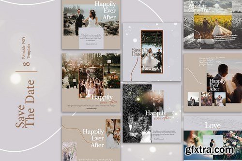 Wedding Photography - Instagram Post Template