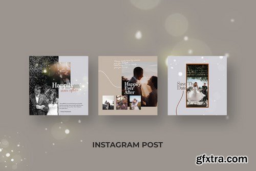 Wedding Photography - Instagram Post Template