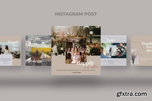 Wedding Photography - Instagram Post Template