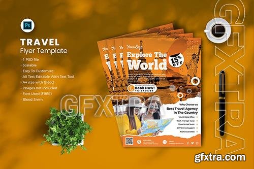 Travel flyer Template vol-06 MFEML8B