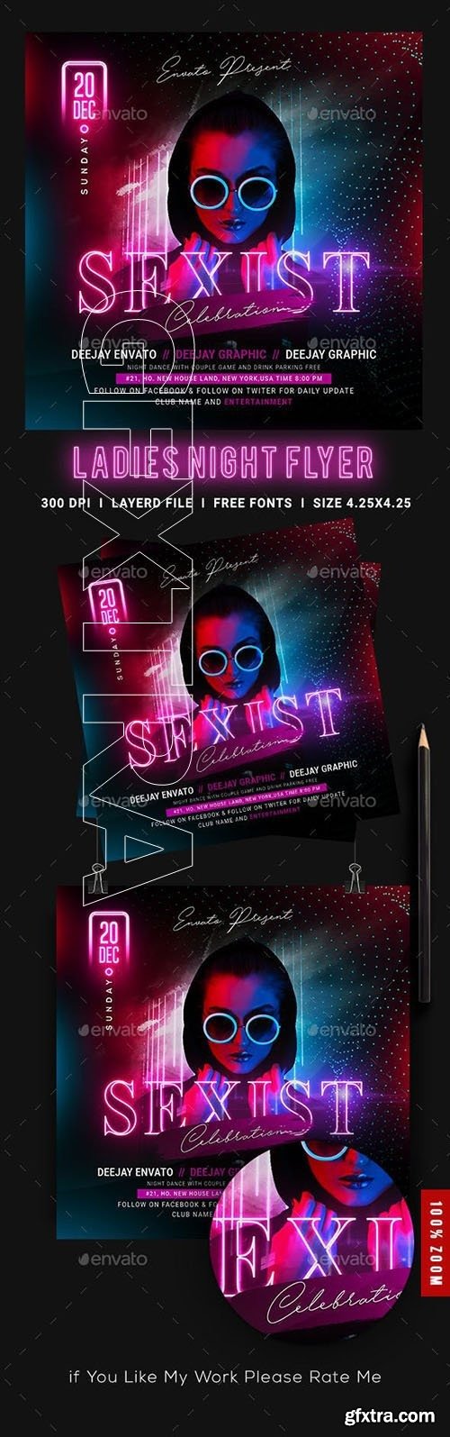 GraphicRiver - Night Club Flyer Template 23563922