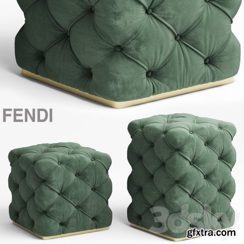 Poof fendi Kubus Ottoman