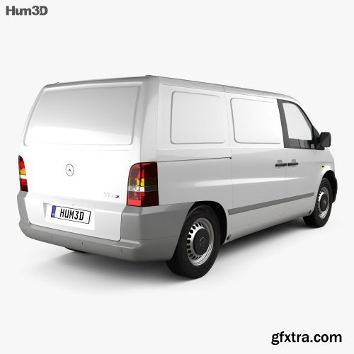 Mercedes-Benz Vito (W638) Panel Van 1996 3D model