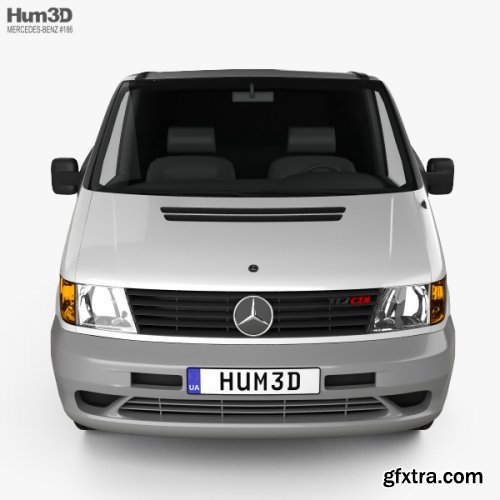 Mercedes-Benz Vito (W638) Panel Van 1996 3D model