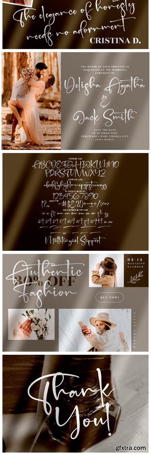 Handscript Signature Font