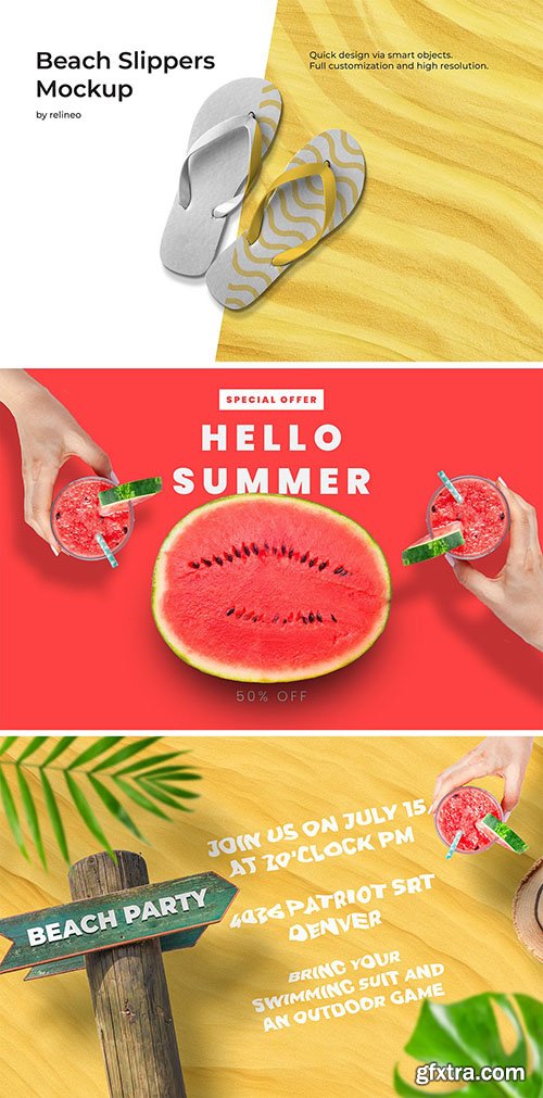 CreativeMarket - Summer Scene and Mockup Creator 6417911