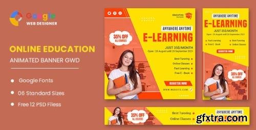 CodeCanyon - Education Study HTML5 Banner Ads GWD v1.0 - 33511653