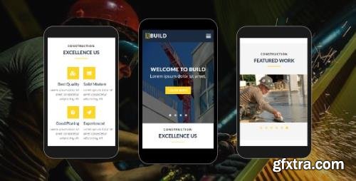ThemeForest - Build v1.0 - Construction Mobile Template - 18530849