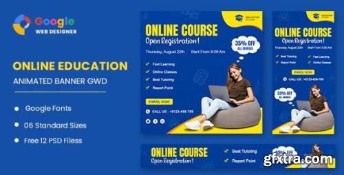 CodeCanyon - Education Online HTML5 Banner Ads GWD v1.0 - 33481578