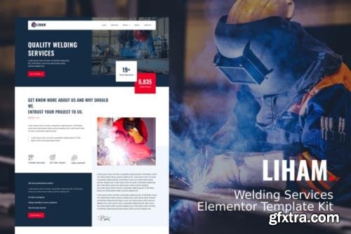 ThemeForest - Liham v1.0.0 - Welding Services Elementor Template kit - 33466875