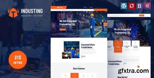 ThemeForest - Industing v1.0 - Factory & Business WordPress Theme (Update: 15 March 21) - 25373934