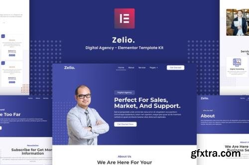 ThemeForest - Zelio v3.3.1 - Digital Agency Template Kit - 33398682