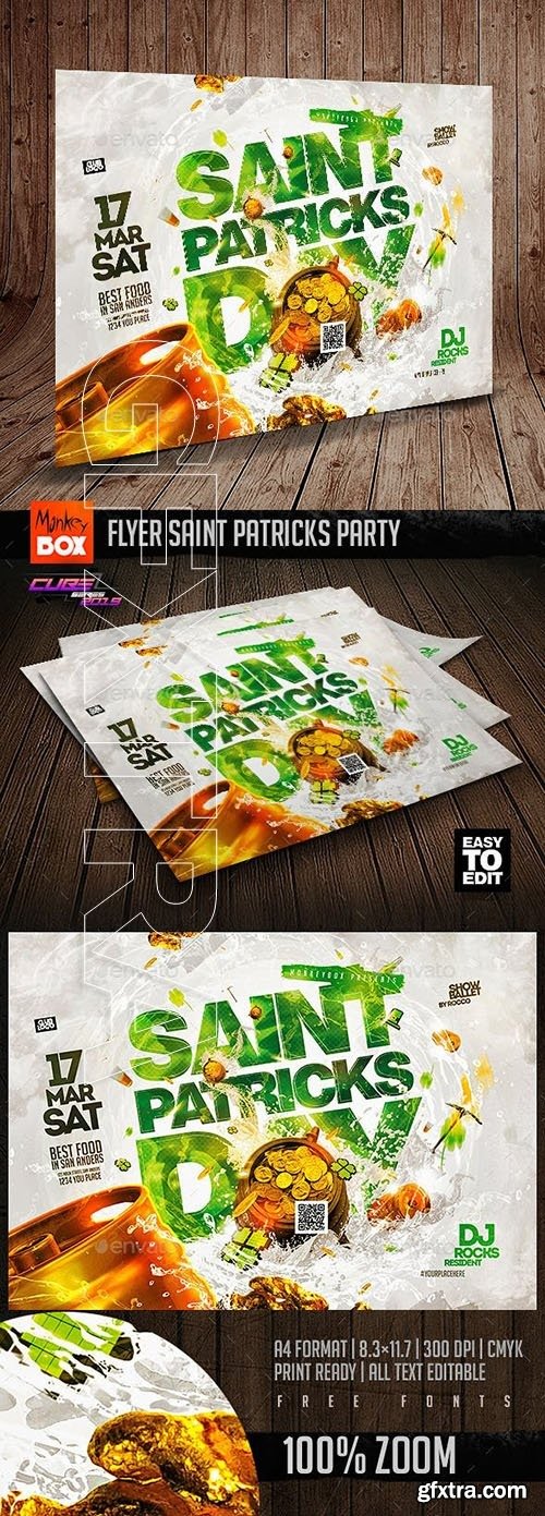 GraphicRiver - Flyer Saint Patricks Party 23370272