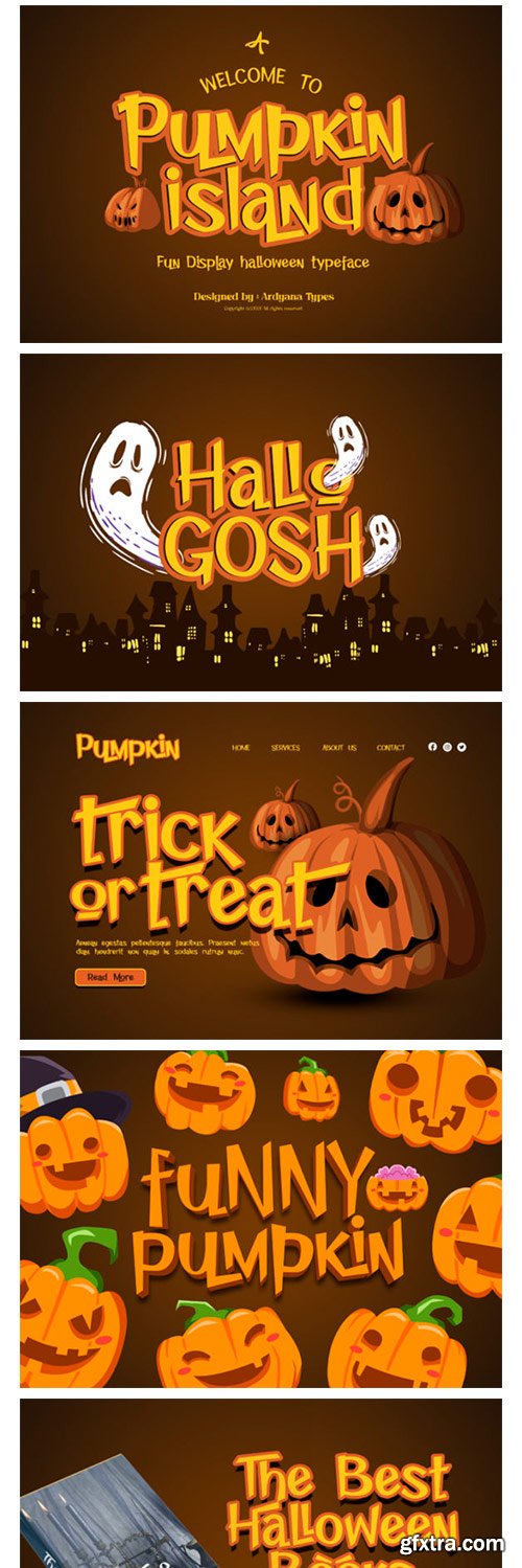 Pumpkin Island Font