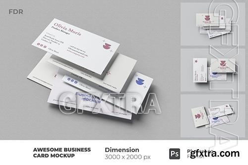 Awesome Business Card Mockup RDVCSGB