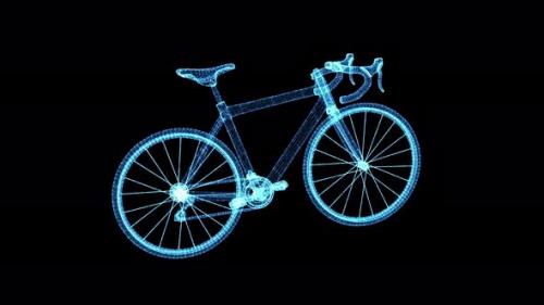 Videohive - Hologram Hud Bike 4k - 33505817 - 33505817